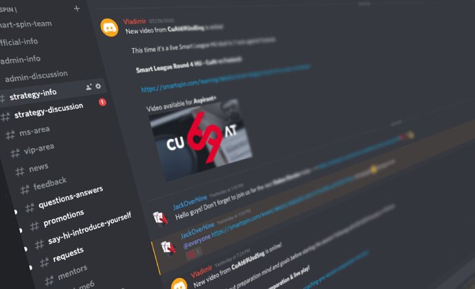 Smart Spin Discord server
