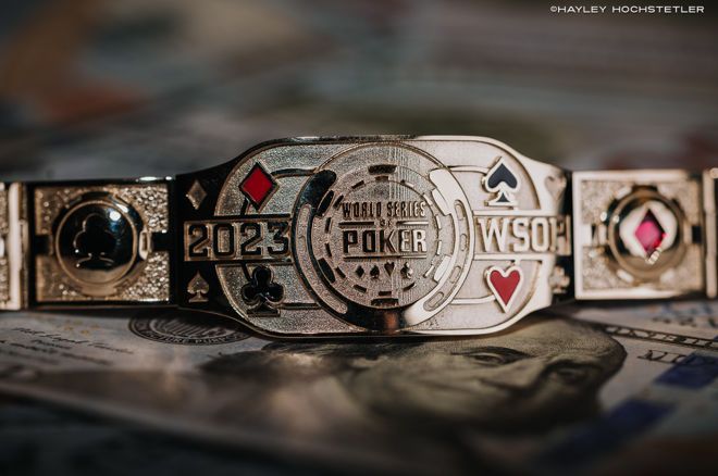 A picture of 2023 WSOP bracelet