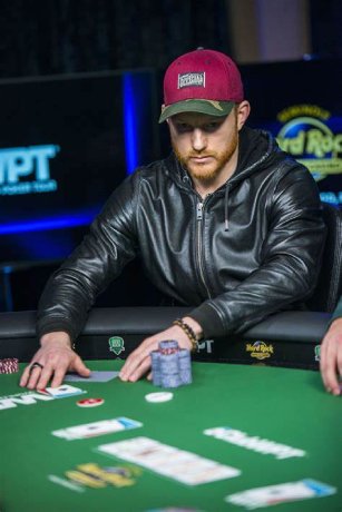 A picture of a poker pro - Jason Koon