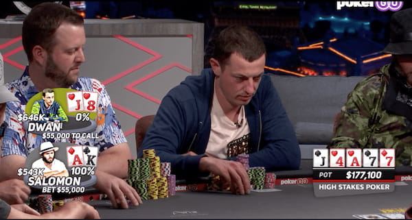 A thumbnail of a high-stakes poker home game